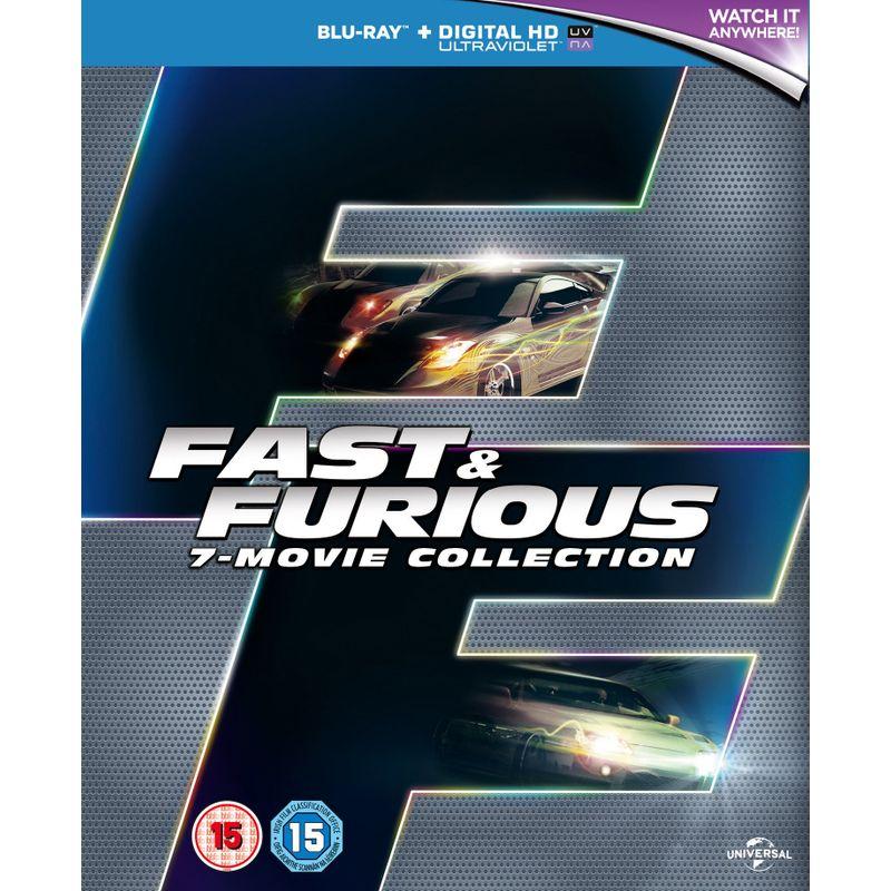 Fast  Furious 1-7 Blu-ray Region Free