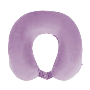 Travel Blue 英國藍旅 Memory Foam 記憶棉 旅行頸枕  28 x 29 x 10cm  紫色