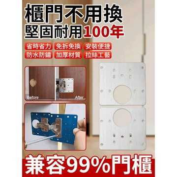 合頁修復器💥免拆合頁 不用換新件 秒解鬆動異響 老屋/租屋族必備