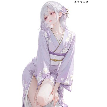 【12月新品】07-109-0110 人物貼紙 性感和服女孩