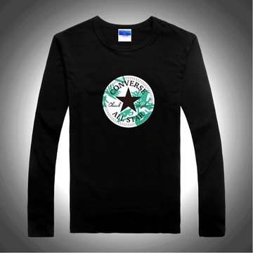 港潮白色棉質潮牌萬斯長袖T恤男女百搭新款精品打底T恤衫服飾包郵