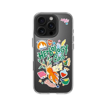 iPhone 16 Pro Clear Case（相機按鈕） 透明 - 哈利波特 Harry Potter - 藥草學的魔法