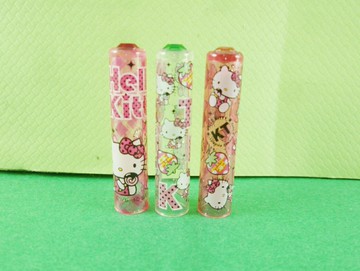 【震撼精品百貨】Hello Kitty 凱蒂貓 鉛筆蓋-3入草莓圖案 震撼日式精品百貨