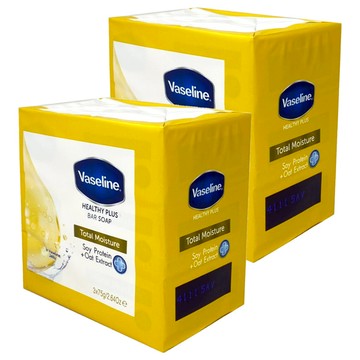 Vaseline 凡士林 全效滋潤3塊 沐浴皂  75g  6個