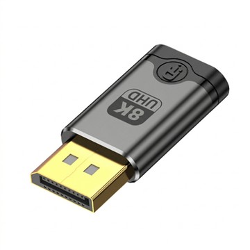 Type C公 - DP公 Type-C轉DP母對公8K高清影音轉接頭DP1.4版USB-C to DisplayPort母轉公訊號連接器