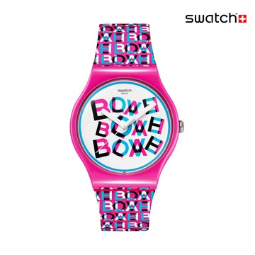 Swatch LOVE & BLAH 情人節特別款/男錶/女錶/瑞士製造 SO29Z156 (41mm)【官方旗艦店】
