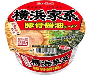 ヤマダイ ニュータッチ 横浜家系豚骨醤油ラーメン 108G ×12個