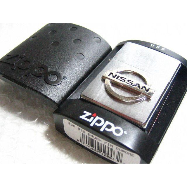 日産 ニッサン Zippo シルバー・ジッポライター NISSAN