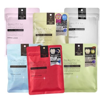 日本 Quality 1st 皇后面膜(7枚入) 款式可選 皇后的秘密/Derma Laser【小三美日】 DS021338