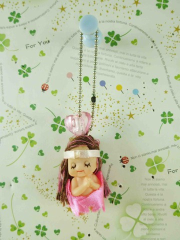 【震撼精品百貨】Q比 Kewpie 鎖圈-女神(s) 震撼日式精品百貨