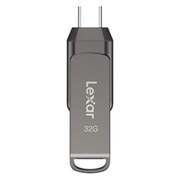 Lexar 雷克沙 D400 32GB USB 3.2 Type-A、Type-C 雙頭隨身碟