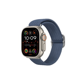 Apple Watch Ultra 2 (49mm) Apple Watch 專用編織錶帶 藍