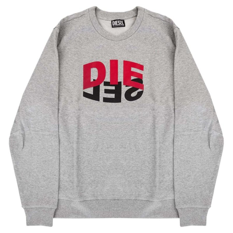 DIESEL ディーゼル トレーナー A00809 0IAJH S-GIRK-N80 SWEAT SHIRT