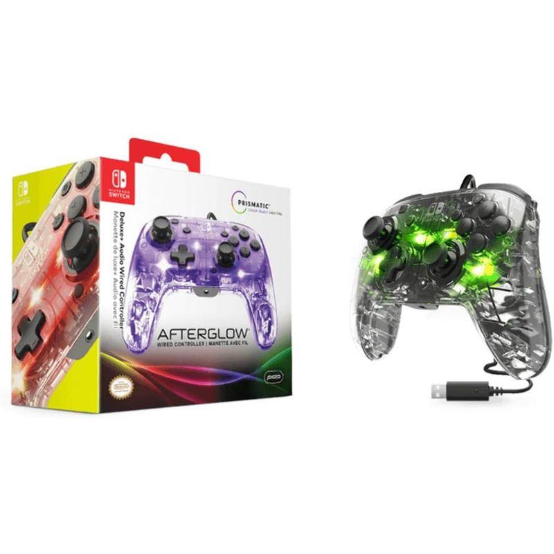 PDP Afterglow Deluxe audio Wired Controller for Nintendo Switch