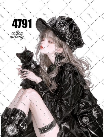 original sticker no.4791 人物貼紙 原創貼紙 原創人物貼紙 裝飾貼紙 cotton melody