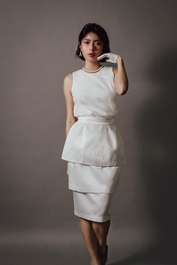 霧漫山谷三層裙