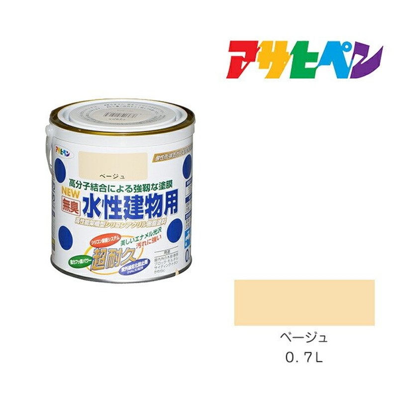 58％以上節約 キリーショップ 店まとめ買い アサヒペン NEW水性建物用 ブラウン10L 〔3缶セット〕