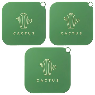 水孔防臭墊 G359 20 x 20cm  仙人掌綠  3個