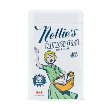 洗衣粉 【Nellie's】復古鐵盒天然洗衣粉 (1.5kg/100次用)
