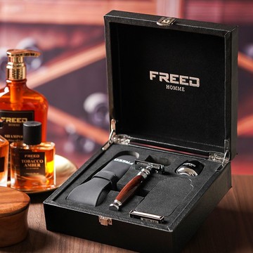 【FREED】雙刃刮鬍刀尊爵禮盒 多色 客製刻字 情人節禮物  送禮