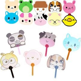 讓可愛的動物扇子陪您度過炎炎的夏日，宣傳 開幕活動 禮贈品最佳選擇