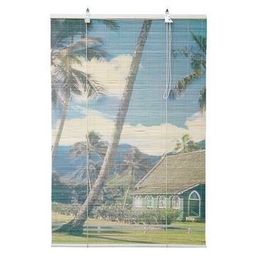 Cotton Field 棉花田傢飾 彩色天然竹捲簾  鄉間  90 x 160cm