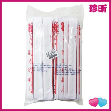 【珍昕】紙包竹筷 約23cm 約80支 竹筷 免洗筷 單包裝 方便筷 一次性免洗筷