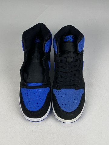 微瑕疵-兩腳鞋面色差 FD1437-042 6.5Y Air Jordan 1 Retro High OG "Royal Reimagined" GS 皇家藍 麂皮 女款 大童