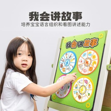 【布好玩_我會講故事】幼兒園語言區中大班兒童看圖造句裝飾教具