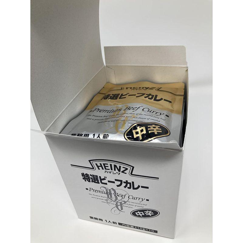 ハインツ (HEINZ) 特選ビーフカレー中辛 1セット （210g×10袋）