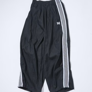 Needles × FREAK'S STORE HD TRACKPANT 黑牛仔布 白線 運動褲 燈籠褲 蝴蝶