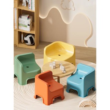 加厚塑料兒童小凳子家用客廳靠背椅子小板凳寶寶浴室換鞋凳洗澡凳
