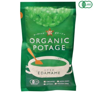 スープ レトルト フリーズドライ オーガニックポタージュ ORGANIC POTAGE えだまめ 17g コスモス食品 送料無料