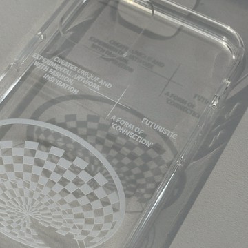 韓國 PHONO PHONO 可掛繩手機殼 通往未來 白 - iphone 13