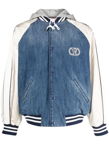 Valentino `Vlogo Signature` Denim Jacket
