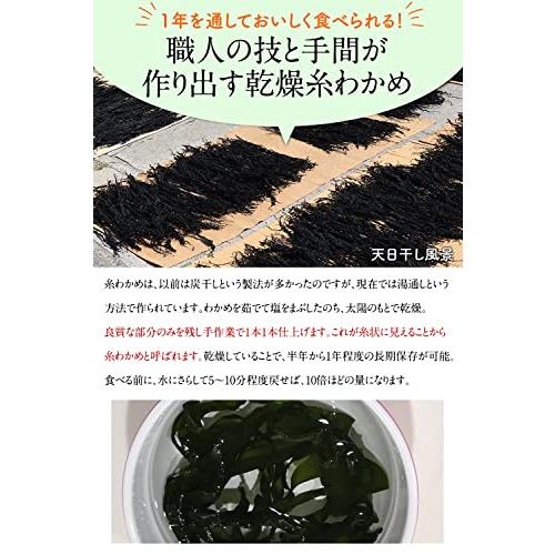 わかめ 乾燥わかめ 国産　糸わかめ 50g 鳴門海峡 鳴門わかめ 徳島 漁師が育てた鳴門海峡産 ワカメ 国産わかめ 海藻 美味しい物