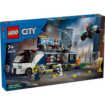 [樂享積木] [已停產沒貨] LEGO 60418 警察行動刑事實驗室 城市系列