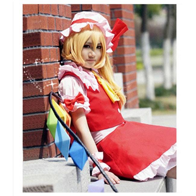 フランドール・スカーレット コスプレ 衣装 東方Project - コスプレ