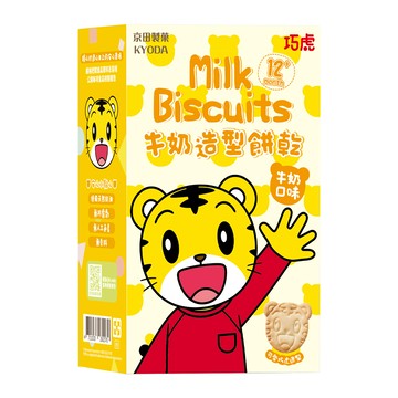 京田製菓巧虎牛奶造型餅乾(牛奶口味)