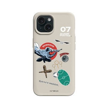 iPhone 15 SolidX 貝殼灰 - 哈利波特 Harry Potter - Sticker - 魁地奇