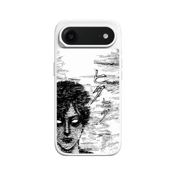 iPhone Air SolidX 白 - 伊藤潤二驚選集 Junji Ito - 濃霧中的美少年