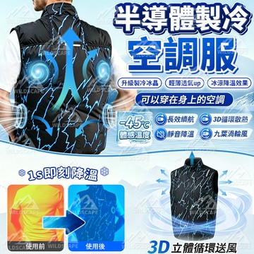 🚀隔日到貨&買一贈一❄️日本勁風空調服 風扇背心 空調服 工作背心 風扇外套 空調服背心 降溫神器 循環送風 戶外防暑