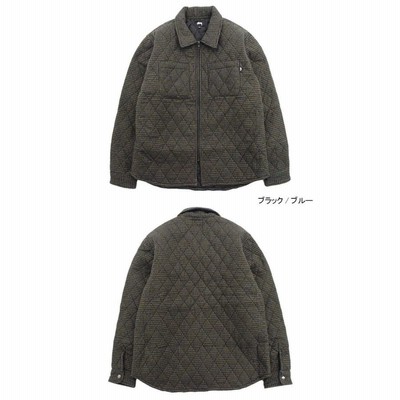 ステューシー ジャケット STUSSY メンズ Mini Check Quilted Zip ステューシー ジャケット STUSSY メンズ Mini Check Quilted Zip