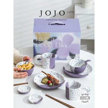 JOJO'S L. PD.Lane.浪漫星河ins風陶瓷碗碟盤餐具家用飯碗 | 里巷