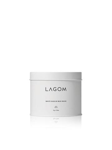 White Kaolin Mud Mask Tin Case Edition (5 g x 10 e