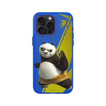 iPhone 15 Pro Max Clear 激光藍 - Kung Fu Panda - 阿波