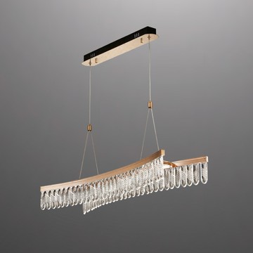 水晶三色變光吊燈 F85-09-K0693 ( 56W)