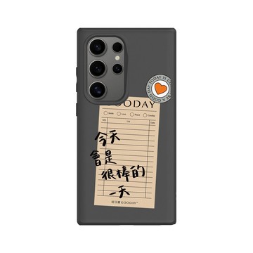 Galaxy S24 Ultra SolidSuit 黑 - 好日曆 GOODAY (星期安有限公司) - 好日子筆記(黑字款)