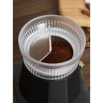 咖啡布粉器摩卡壺布粉器單閥雙閥通用咖啡配件防飛粉不撒粉填粉器