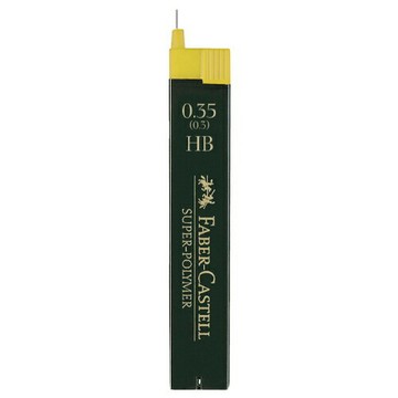 【FABER-CASTELL】輝柏 自動筆筆芯 0.35mm HB / B / H 12支入 / 筒 120300/120301/120311【APP滿額下單4%點數(單一帳號最高1000點)】7/31止